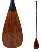 Load image into Gallery viewer, Woodgrain Carbon Fibre SUP Paddle